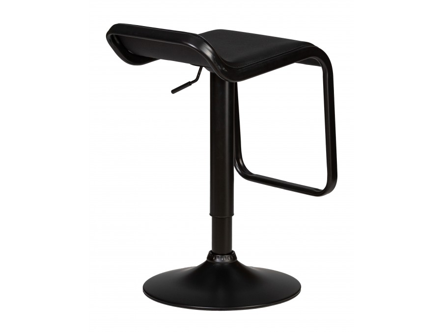 Стул барный DOBRIN CRACK BLACK, черный