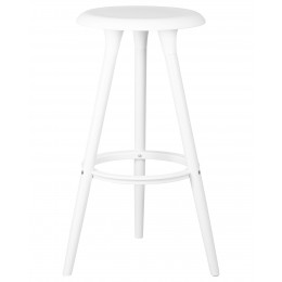 Табурет барный DOBRIN ROYCE WHITE, белый (W-02)