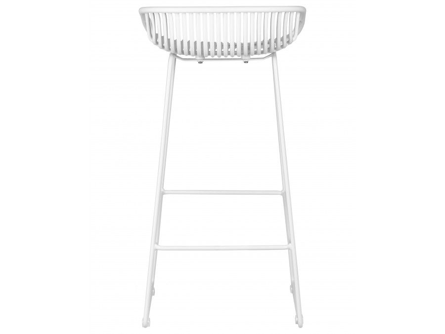 Стул барный DOBRIN FRANK, белый