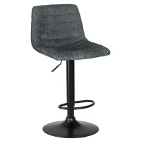 Стул барный DOBRIN TRAVIS, серый (VIVALDI15)