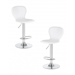 Набор 2 шт Стул барный DOBRIN ELISA, белый