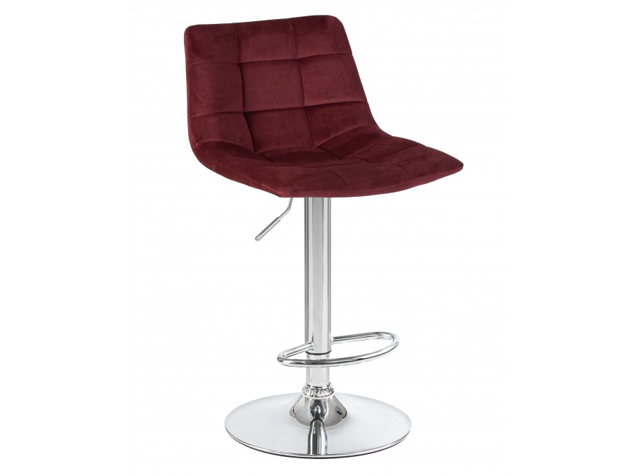 Стул барный DOBRIN TAILOR, винный велюр (MJ9-35)