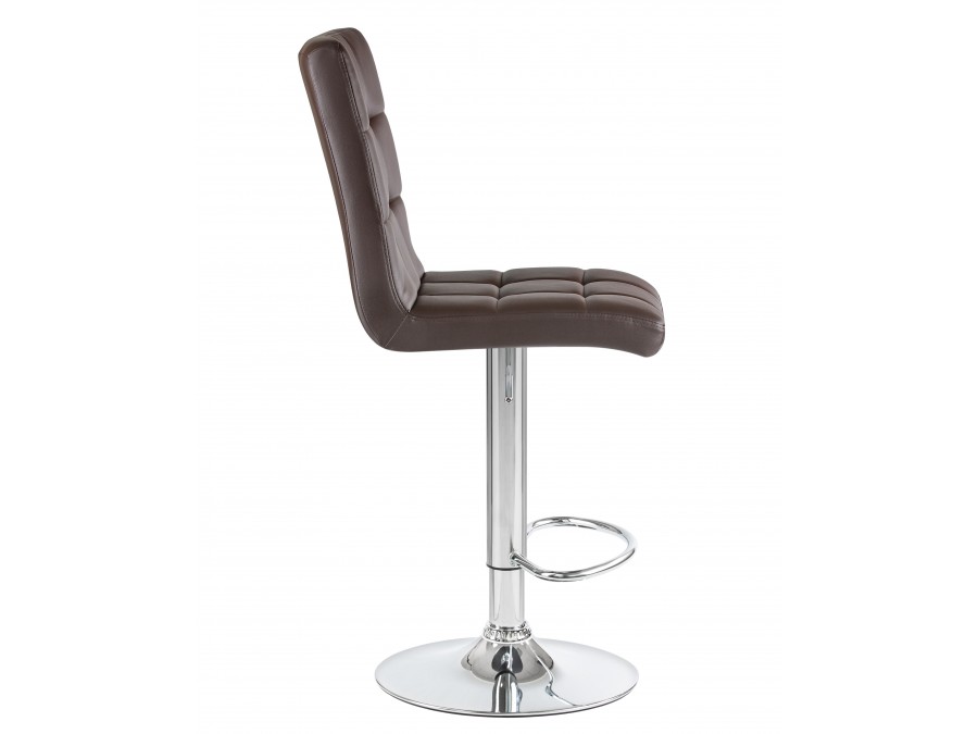 Стул барный DOBRIN KRUGER, коричневый