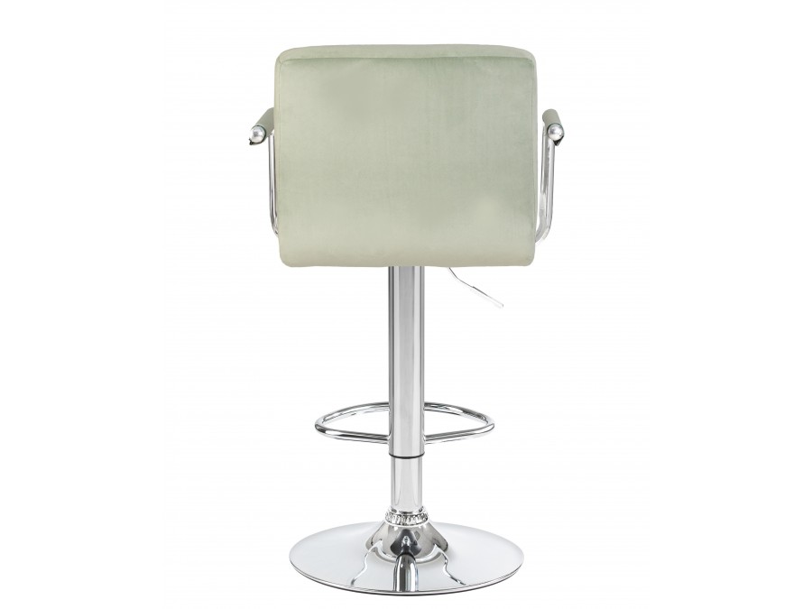 Стул барный DOBRIN KRUGER ARM, мятный велюр (MJ9-87)