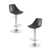 Набор 2 шт Стул барный DOBRIN ROCKY, чёрный
