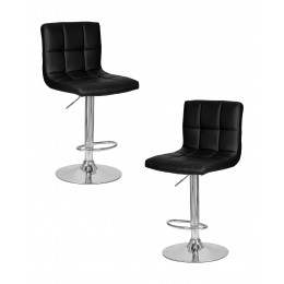 Набор 2 шт Стул барный DOBRIN CANDY, черный