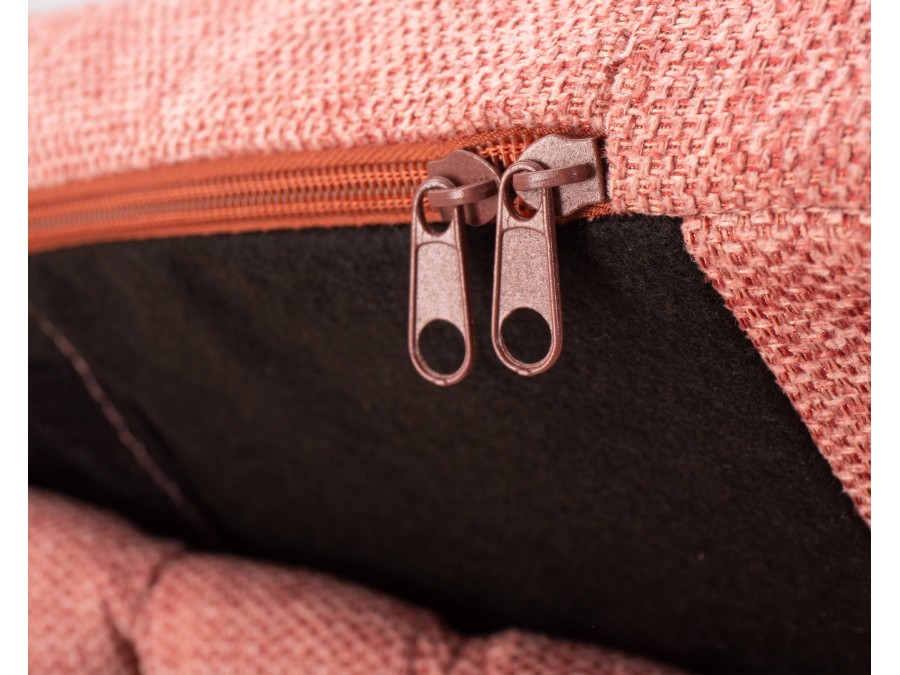 Стул барный DOBRIN LEON, розовая ткань (LAR 275-10)