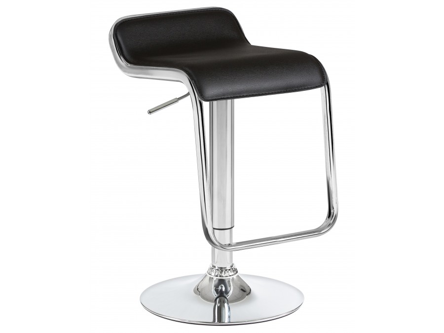 Стул барный DOBRIN CRACK, чёрный