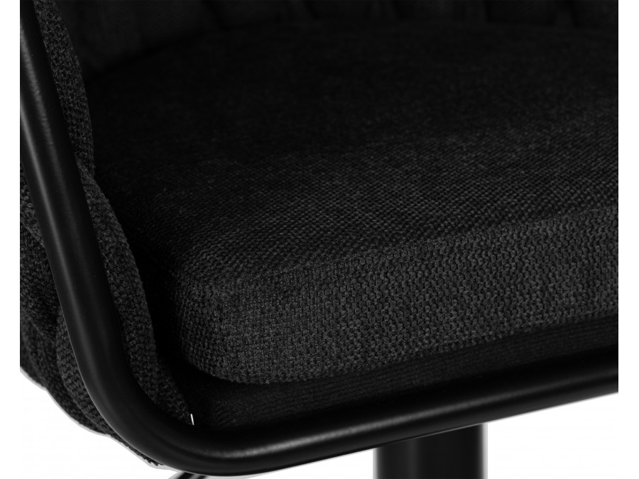 Набор 2 шт Стул барный DOBRIN LEON, черная ткань (LAR-275-33)