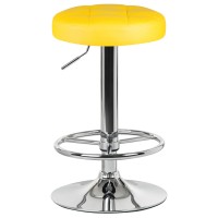 Табурет барный DOBRIN BRUNO, жёлтый