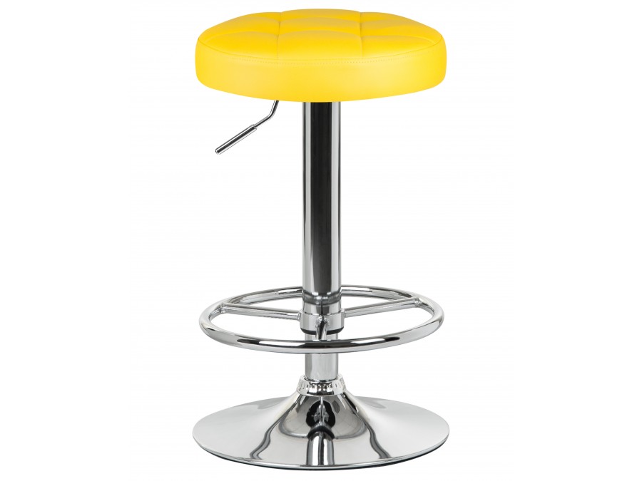 Табурет барный DOBRIN BRUNO, жёлтый