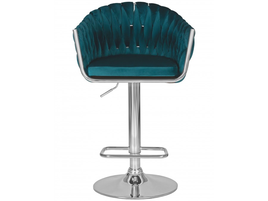 Стул барный DOBRIN MARCEL, морской волны велюр (MJ9-99)