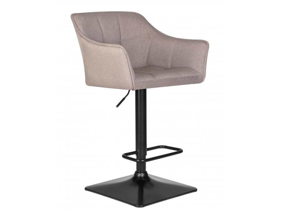 Стул барный DOBRIN RALF, светло-серый (LAR-106D-25)