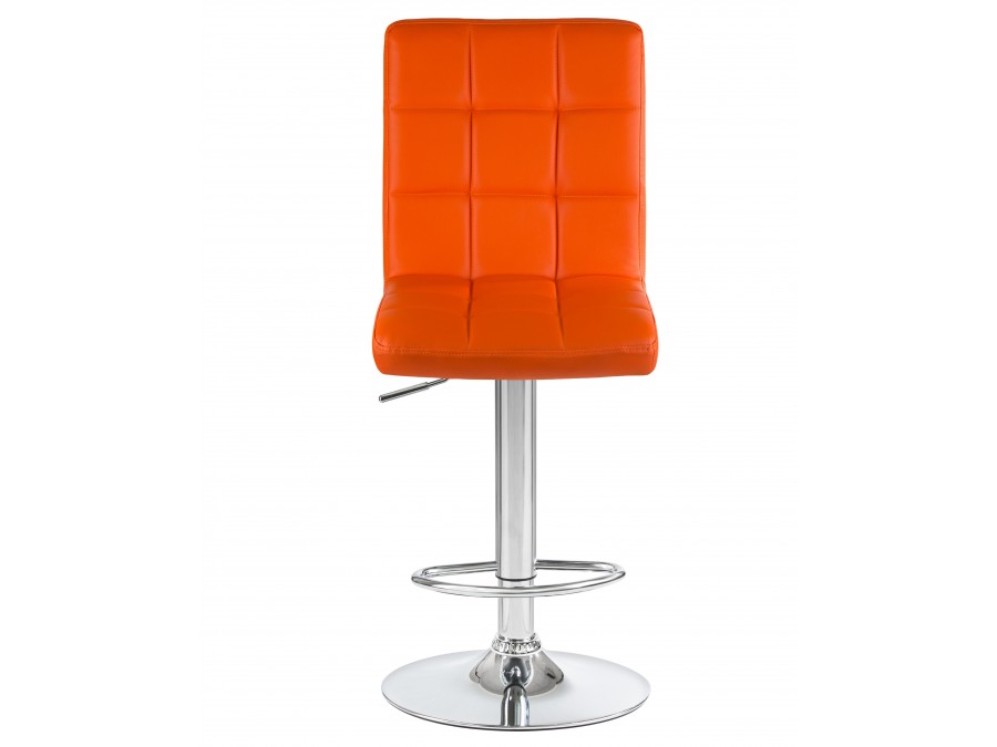 Стул барный DOBRIN KRUGER, оранжевый