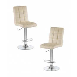 Набор 2 шт Стул барный DOBRIN KRUGER, кремовый