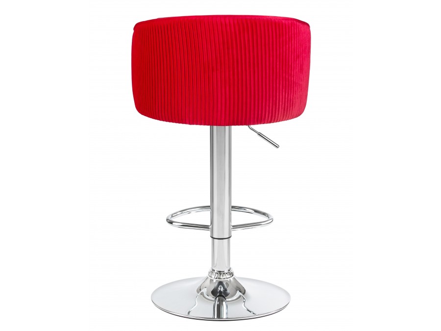 Стул барный DOBRIN DARCY, малиновый велюр (1922-14)