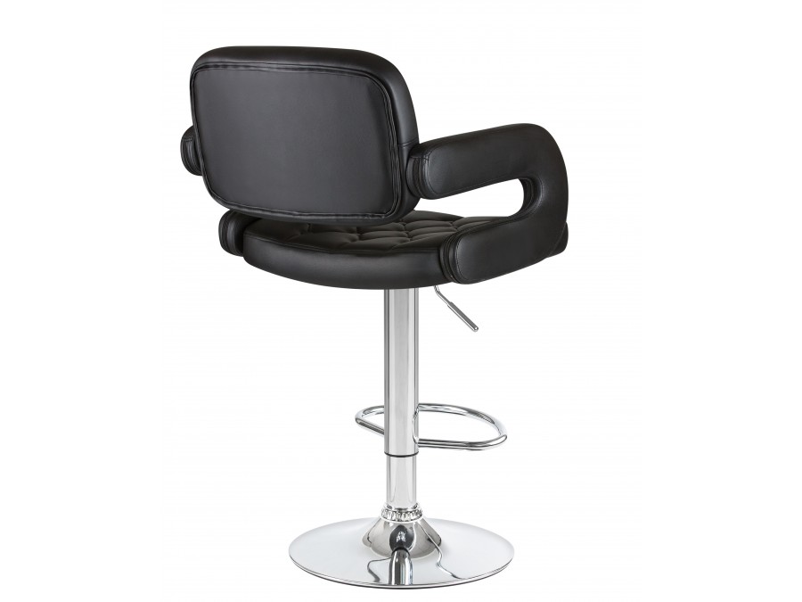 Стул барный DOBRIN TIESTO, чёрный