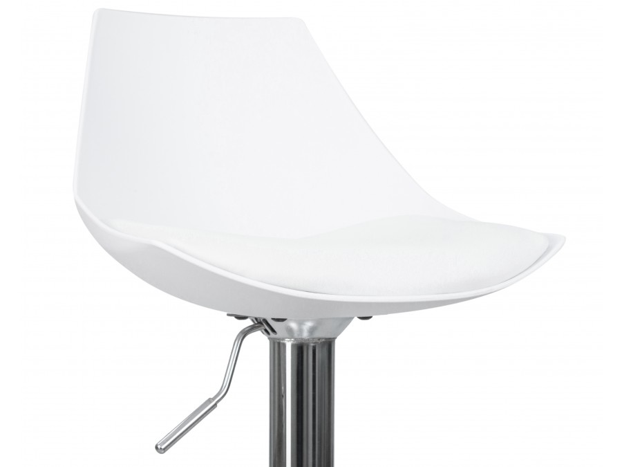 Стул барный DOBRIN ROCKY, белый