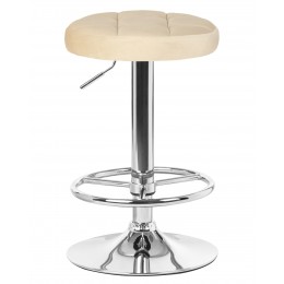 Табурет барный DOBRIN BRUNO, бежевый велюр (MJ9-10)