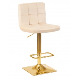 Стул барный DOBRIN GOLDIE, бежевый велюр (MJ9-10)