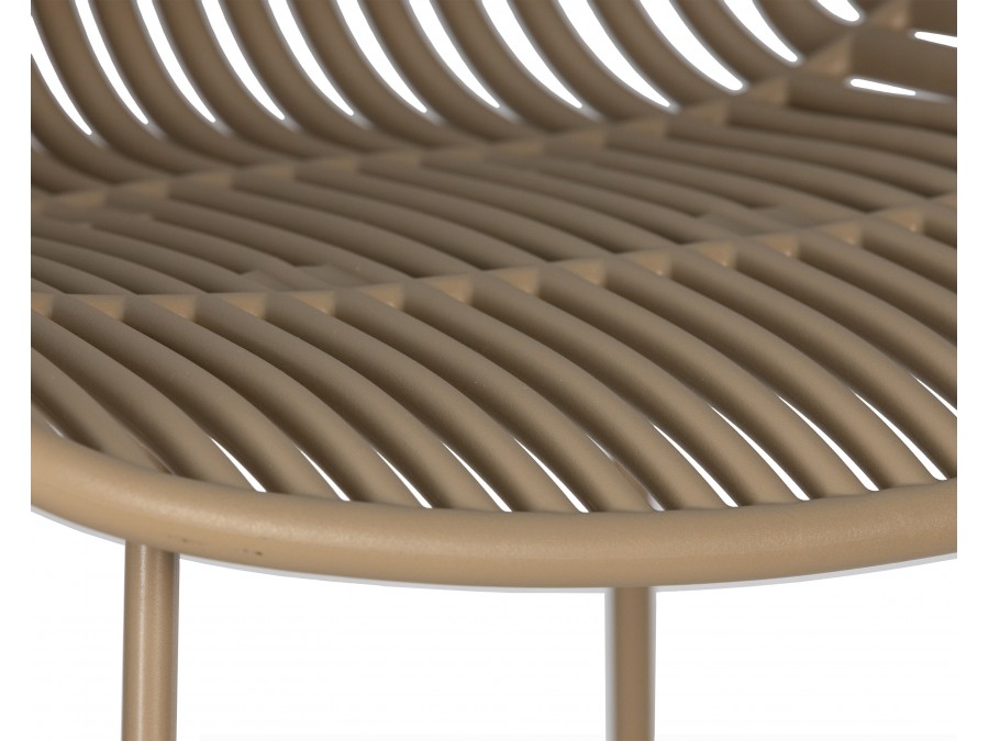 Стул барный DOBRIN FRANK, бежевый