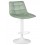 Стул барный DOBRIN TAILOR WHITE, пудрово-мятный велюр (MJ9-87)