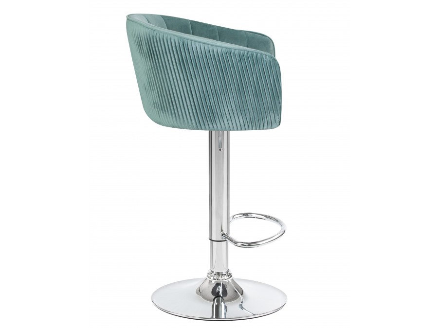 Стул барный DOBRIN DARCY, мятный велюр (1922-8)