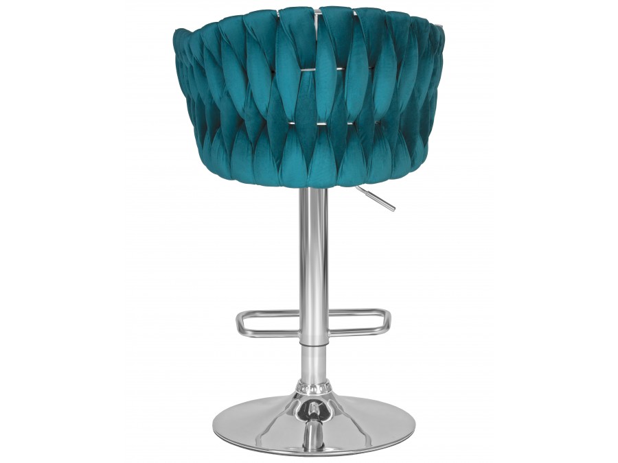 Стул барный DOBRIN MARCEL, морской волны велюр (MJ9-99)