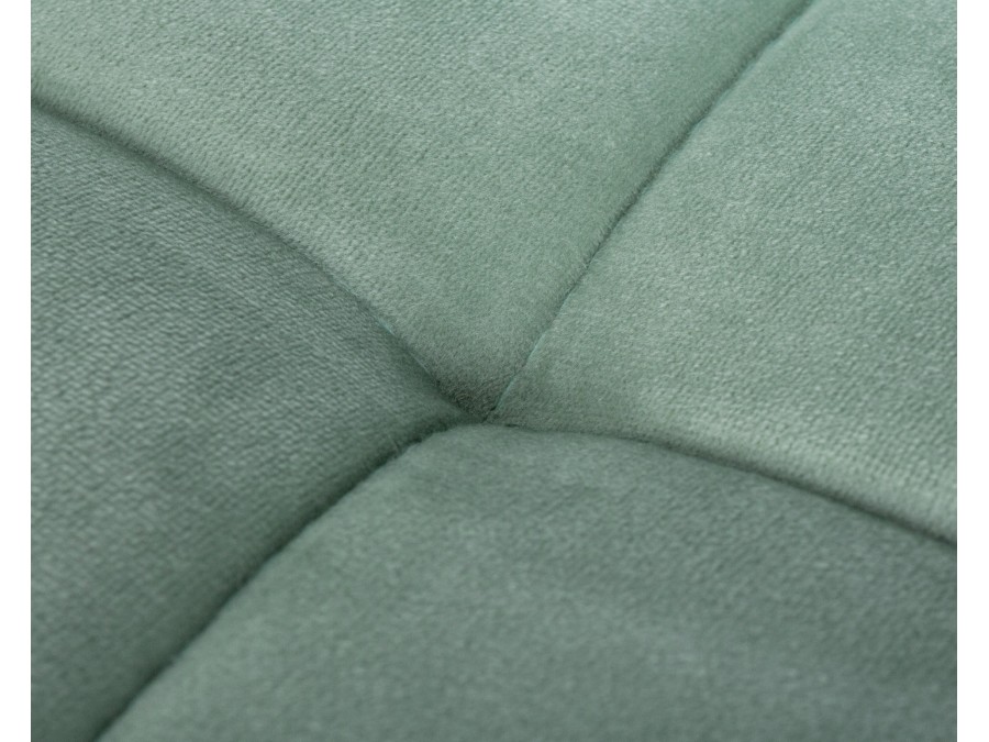 Табурет барный DOBRIN BRUNO, пудрово-мятный велюр (MJ9-87)