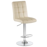 Стул барный DOBRIN KRUGER, кремовый