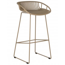 Стул барный DOBRIN FRANK, бежевый