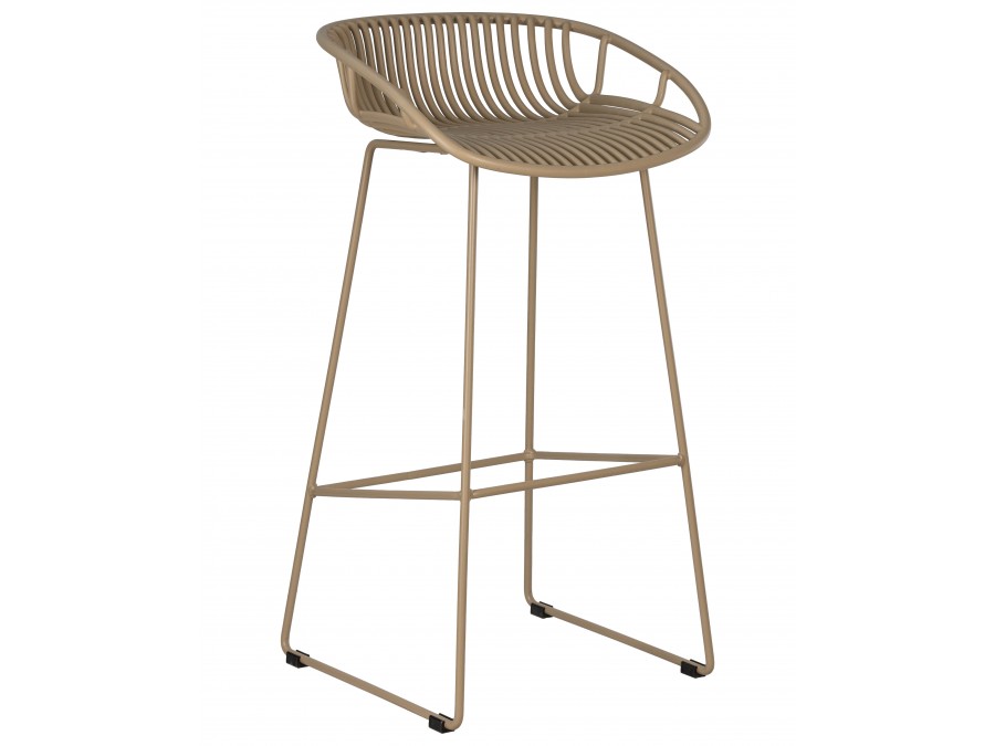Стул барный DOBRIN FRANK, бежевый