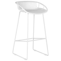 Стул барный DOBRIN FRANK, белый