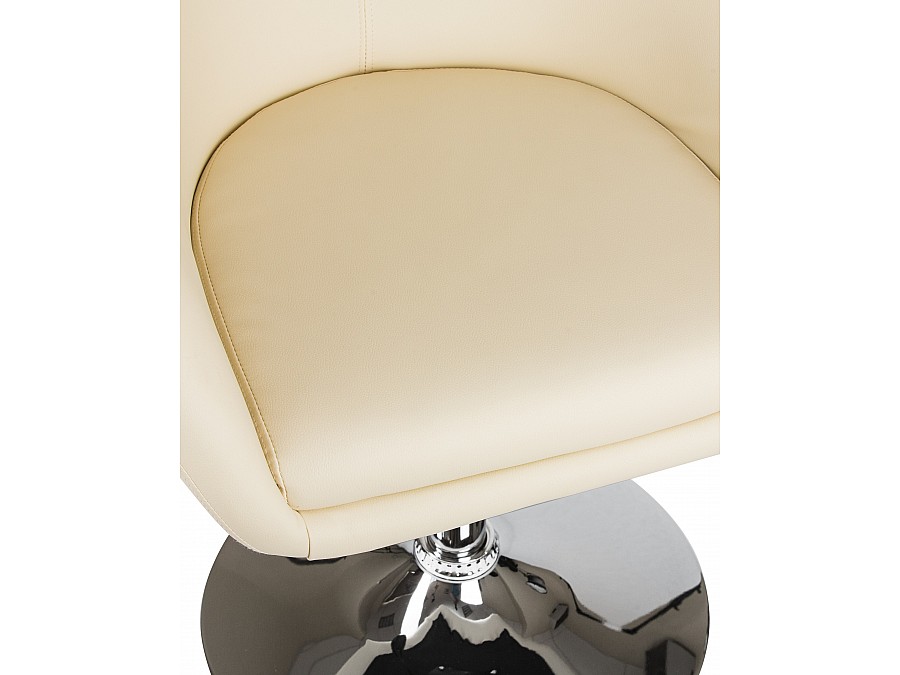 Кресло дизайнерское DOBRIN EDISON, кремовый