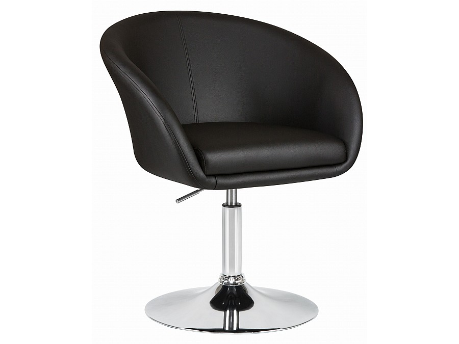 Кресло дизайнерское DOBRIN EDISON, чёрный