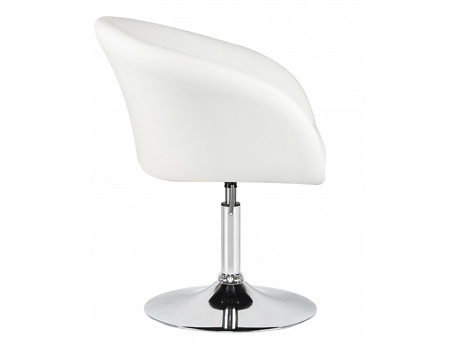 Кресло дизайнерское DOBRIN EDISON, белый