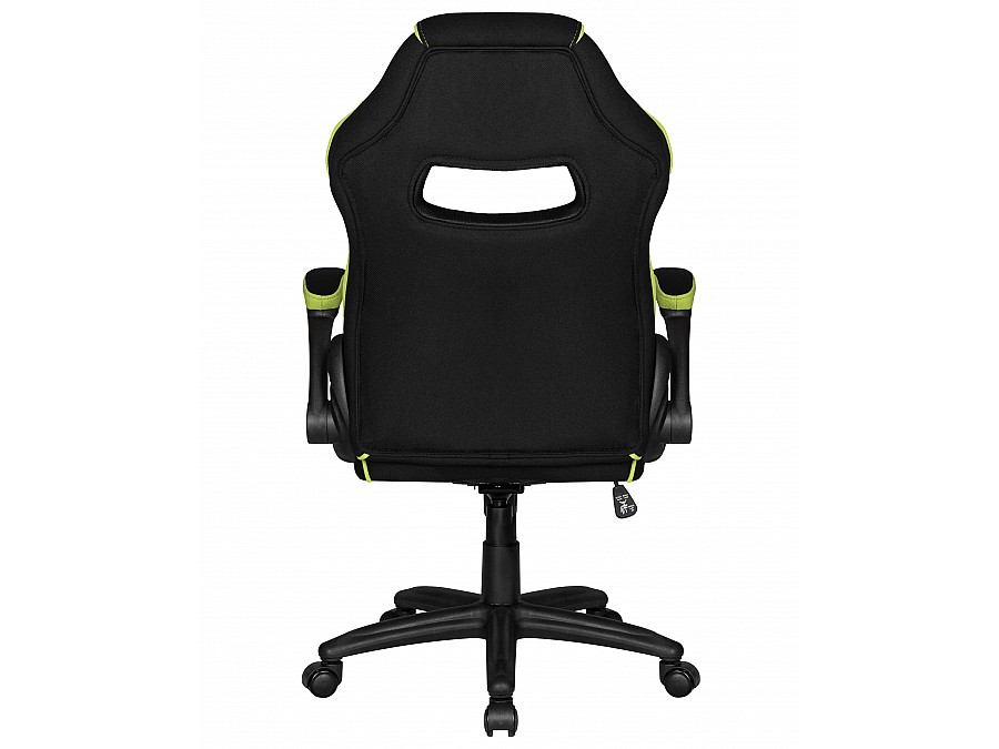 Кресло игровое DOBRIN RICK, черно-светло-зеленый