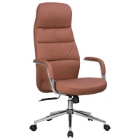 Офисное кресло для руководителей DOBRIN NERO, кирпичный (RXT051-13)