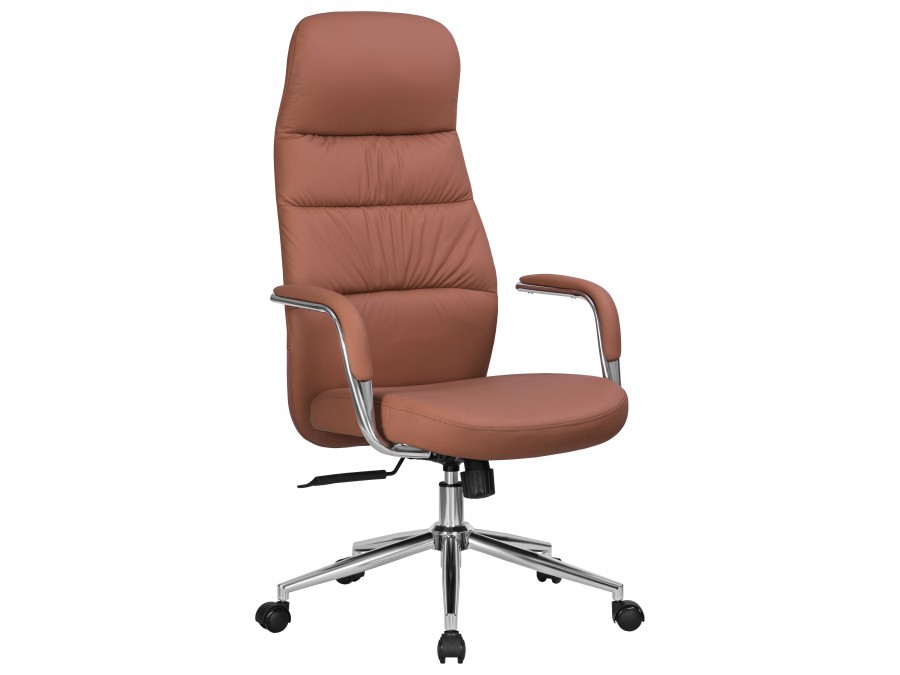 Офисное кресло для руководителей DOBRIN NERO, кирпичный (RXT051-13)