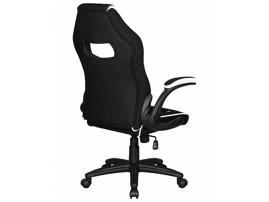 Кресло игровое DOBRIN RICK, черно-белый