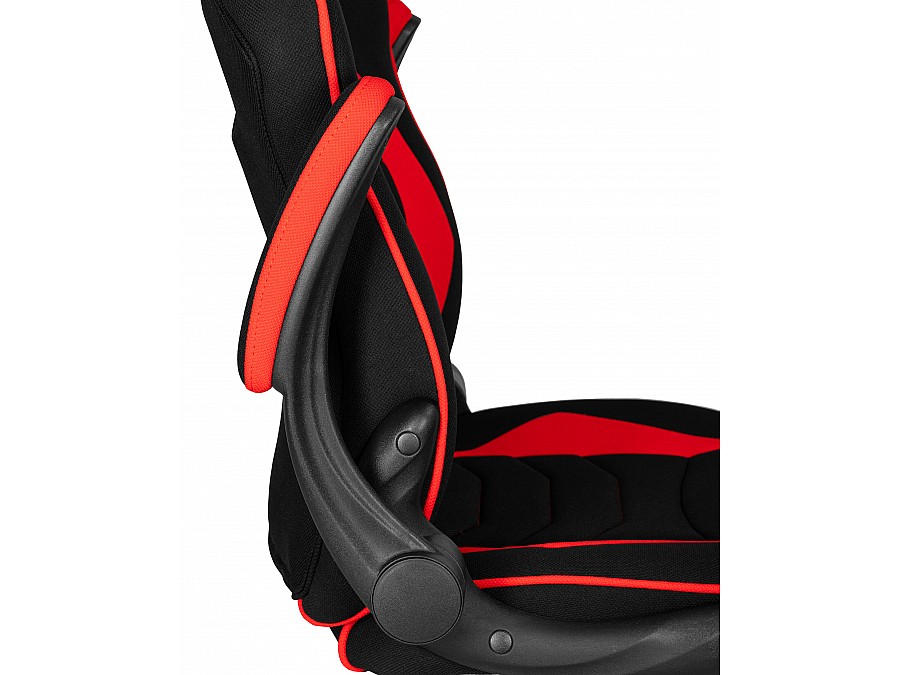 Кресло игровое DOBRIN RICK, черно-красный