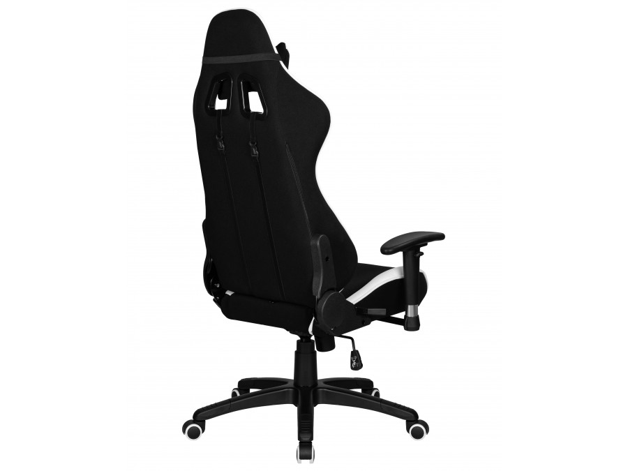 Кресло игровое DOBRIN DALLAS, черно-белый