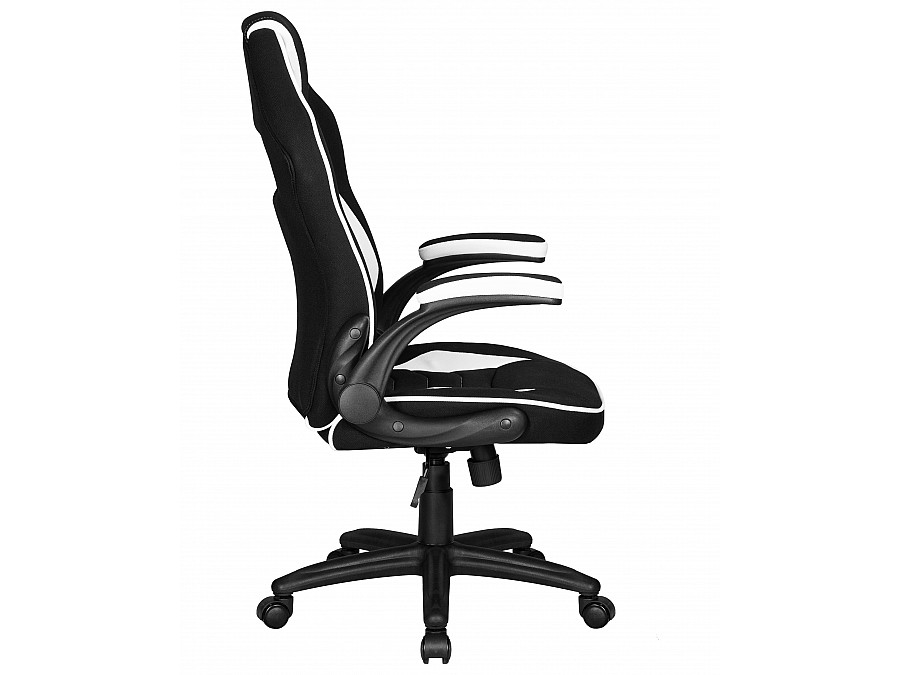 Кресло игровое DOBRIN RICK, черно-белый