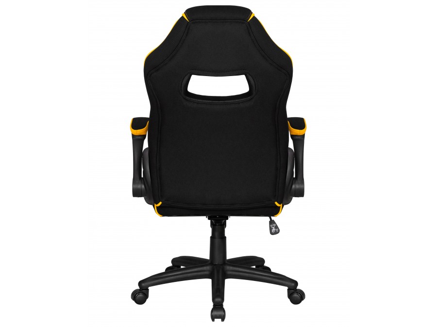 Кресло игровое DOBRIN RICK, черно-желтый