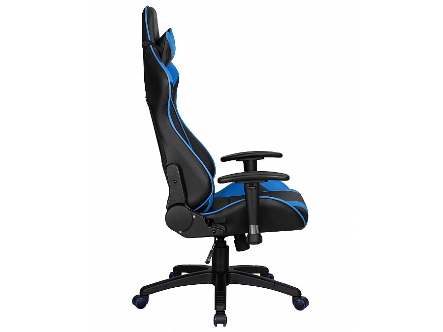 Кресло игровое DOBRIN BRIAN, черно-синее