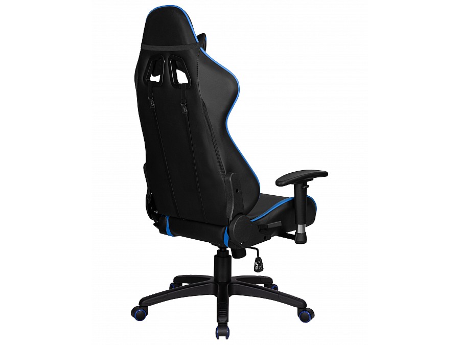 Кресло игровое DOBRIN BRIAN, черно-синее