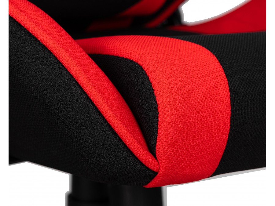 Кресло игровое DOBRIN DALLAS, черно-красный
