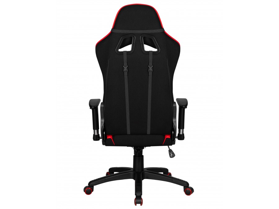 Кресло игровое DOBRIN DALLAS, черно-красный