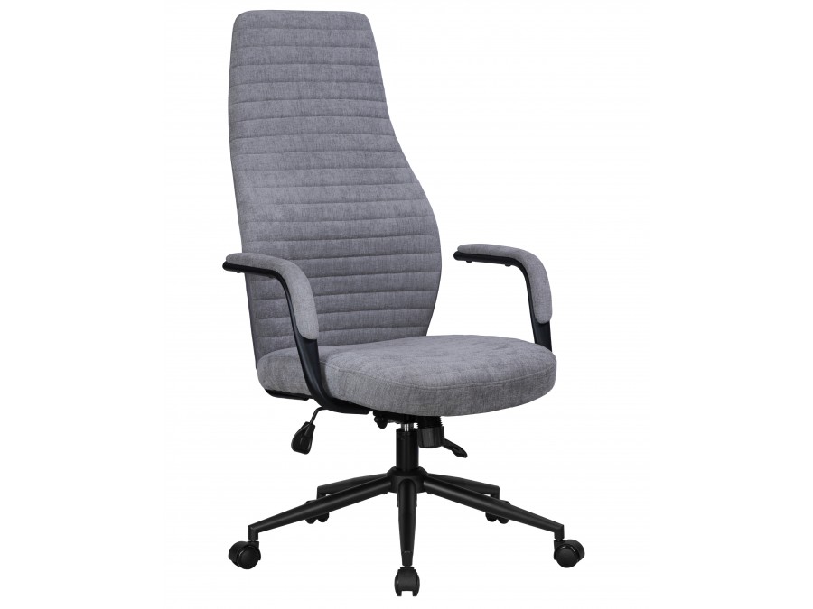Офисное кресло для руководителей DOBRIN LOKI, серый (VRH230-03)