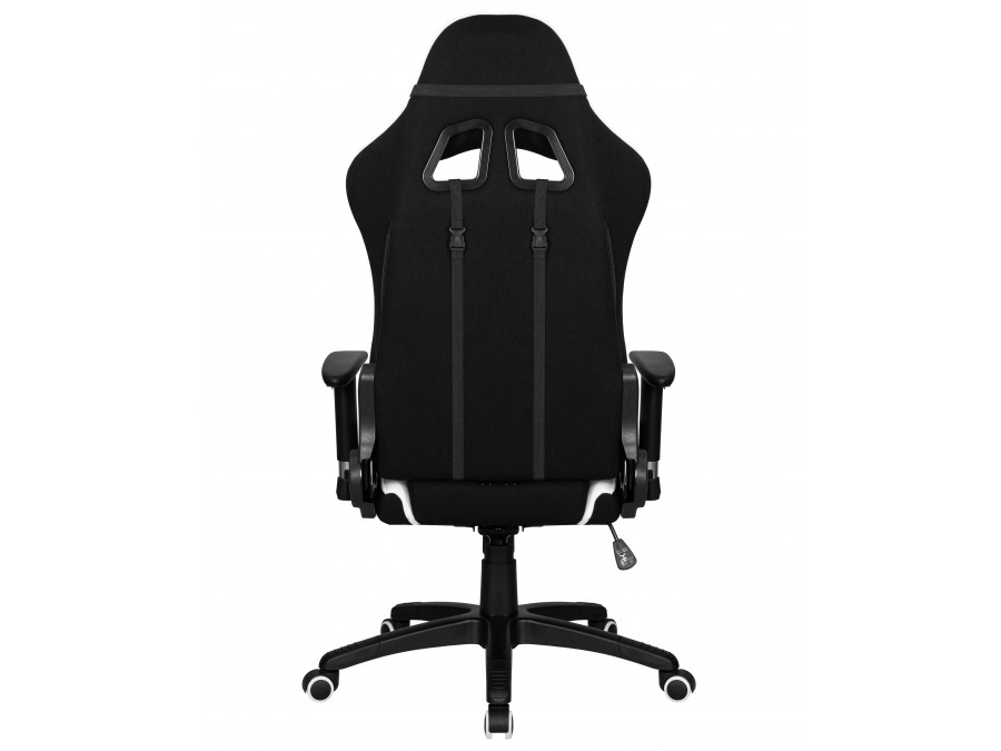 Кресло игровое DOBRIN DALLAS, черно-белый